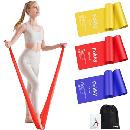 Tira Elástica MUSCLATION (3 Un - 1.5 m) Fokky - Bandas de exercício - elástica, musculação, 1.5m