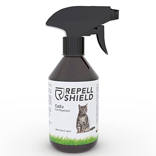Repellente para gatos REPEL SHIELD Spray Repelente Orgânico com Citronela e Geraniol 250 ml Vivere GmbH - Sprays e soluções para treino de animais de estimação - citronela, geraniol, 250 ml, orgânico