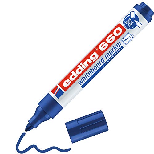 Marcador EDDING 660 Azul (Ponta de 2-3 mm) Edding - Marcadores e marcadores de texto - azul, 2/3 mm