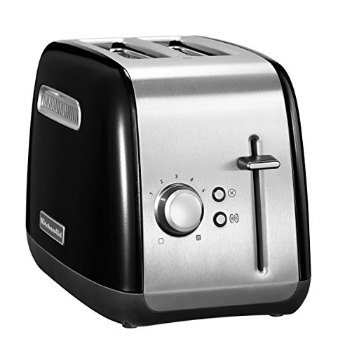 Torradeira KitchenAid 5KMT2115E | Aço inoxidável KITCHENAID - Torradeiras - torradeira, kitchenaid, 5kmt2115e, aço inoxidável, 2 ranhuras, 5 níveis tostagem