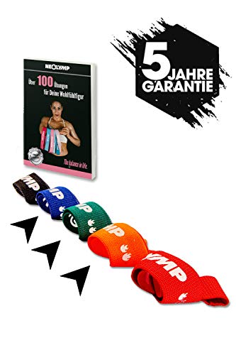 Faixa Elástica NEOLYMP Premium Conjunto 3 Unidades NEOLYMP - Bandas de exercício - faixa elástica, neolymp, premium, conjunto 3 unidades