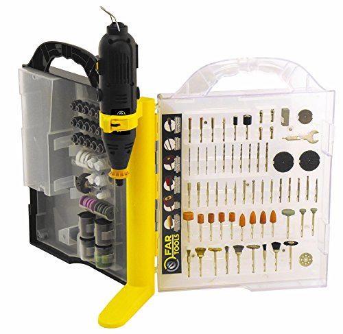 Reberbadora FARTOOLS DC 130 Mini (11000 rpm) FARTOOLS - Berbequins elétricos portáteis - reberbadora, fartools dc 130 mini, 11000 rpm, motor, proteção contra sobrecarga, proteção contra sobreaquecimento, regulador de velocidade