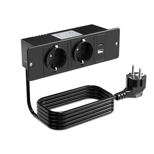 Extensão Elétrica BrightArk | Preto (Electricidade e Domótica) Lusta LED Co., Ltd - Filtros de linha e supressores de surtos - extensão elétrica, brightark, preto