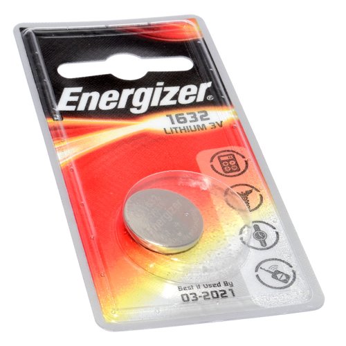 Pilhas Não Recarregáveis ENERGIZER (3 V - 1 Unidade) kenable - Baterias - alcalino, 3 V, CR1632, 60 mAh
