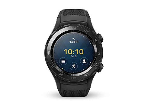 Smartwatch HUAWEI Watch 2 Sport (45mm - Preto) HUAWEI - Relógios - smartwatch, huawei watch 2 sport, 45mm, preto, ecrã tátil, resistente à água