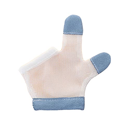 Pulseira JOJOFUNY 1 Pares de luvas para deter o sucção jojofuny - Móveis para bebês e crianças pequenas - azul, nylon, tamanho S, tamanho m, tamanho L
