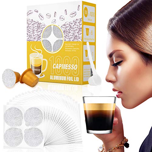 Filtro para Máquina de Café Capresso NESPRESSO CAPMESSO - Café - 1000 filtros, nespresso, alumínio, 6 suportes