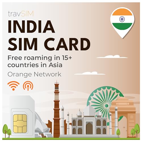 Cartão de Memória TRAVSIM India (6 GB) travSIM - Telemóveis - sim único, prepaid, micro-sim, iphone 6, iPhone 7