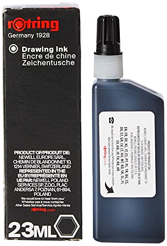 Caneta de Tinta Permanente ROTRING S0194660 Rotring - Canetas - caneta, tinta permanente, desenho, pintura, base água