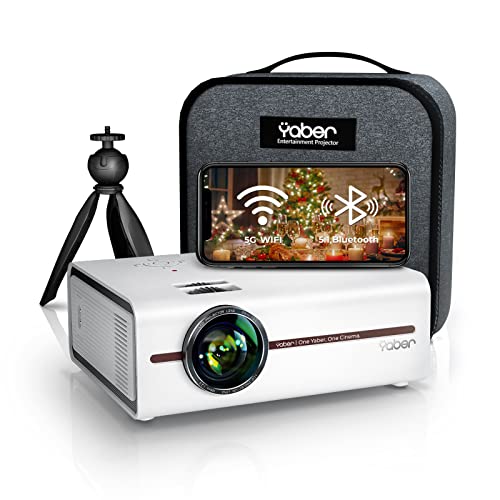 Projetor YABER V5 (9500 Lumens - 4K Ultra HD) YABER - Projetores - 9500 lumens, 4k ultra hd