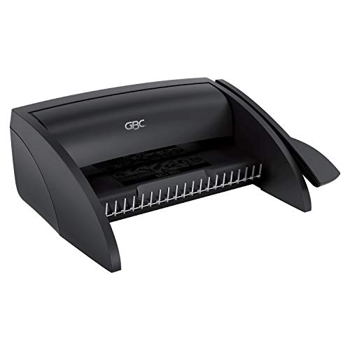 Encadernadora GBC CombBind C100 (A4 - Preto) GBC - Máquinas de encadernação - 160 folhas, 9 folhas, perfuração baixa força, abertura independente