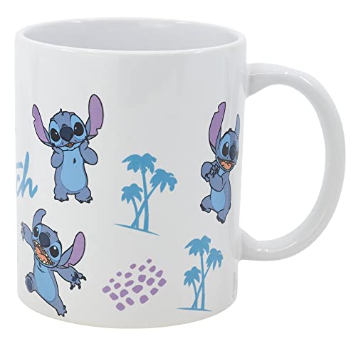 Copo DISNEY Stitch (Recondicionado Como Novo) Stor - Canecas - 0,5 litros, 10 cm, porcelana, plástico