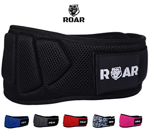 Faixa para Cintura ROAR SPORTS Profissional Preto (XS) Roar - Cintos de levantamento de peso - profissional, preto, cintura, XS