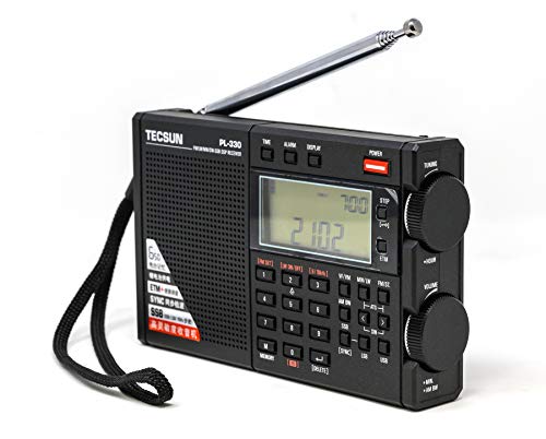 Rádio TECUNN PL330 (Preto - Analógico - FM/AM - Pilhas) Tecsun - Áudio - analógico, fm/am, pilhas, portátil