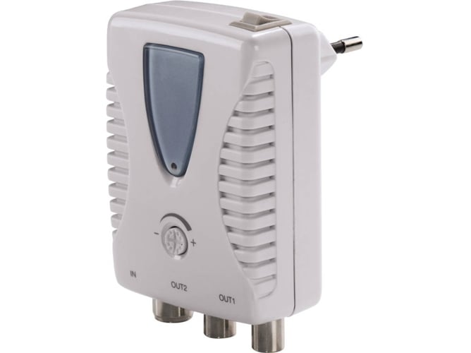 Amplificador de Sinal de TV HAMA 00123393 | Cinzento, Branco Hama - Redes - amplificador, sinal tv, hama, cinzento, branco