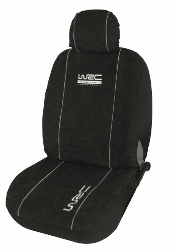 Capa Protetora Auto-Adesiva Universal 4 Peças Preto WRC - Assentos de veículos automotores - universal, 4 peças, preto, veludo