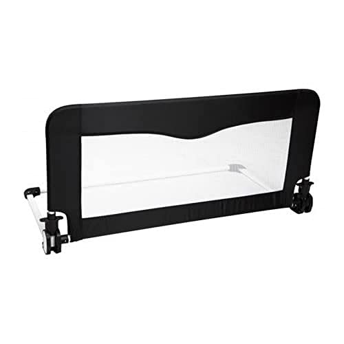 Barreira de cama HAPPY WAY Flow (Preto - Algodão) Happy Way - Grade de segurança para bebês - preto, algodão