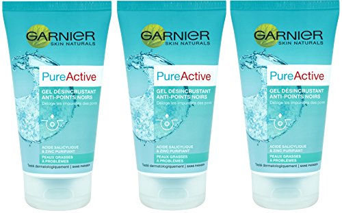 Exfoliante Anti-Manchas GARNIER Pure Active (75 ml) Garnier Pure Active - Limpadores faciais - exfoliantes naturais, remover impurezas, limpar poros