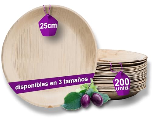 Conjunto de Talheres WAIPUR (Organic Bamboo Leaf) Rabe Kontor - Pratos descartáveis - bambu, biodegradável, 4 peças, refeições
