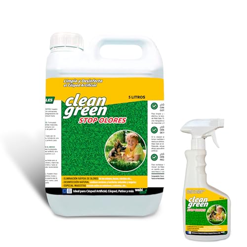 Desinfetizante Verde para Relva Artificial GREEN CLEAN WABISABI DREAMS - Herbicidas - desinfetizante, verde, relva artificial