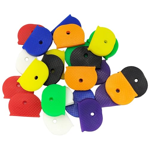 Fibound 32 Tapetes para Chaves com Etiqueta FIBOUND - Capas de chaves - tampas de chave, pvc, protecção, 32 tampas