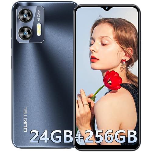 Smartphone OUKITEL C35 (6.56'' - 24 GB - 256 GB - Preto) OUKITEL - Telemóveis - 6.56 polegadas, 24 GB, 256 GB, preto