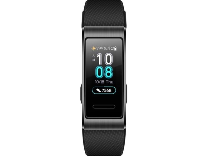 Pulseira Desportiva Huawei Band 3 Pro | Preto HUAWEI - Óculos inteligentes - pulseira desportiva, huawei band 3 pro, preto, ecrã amoled, resistente água, monitorização ritmo cardíaco