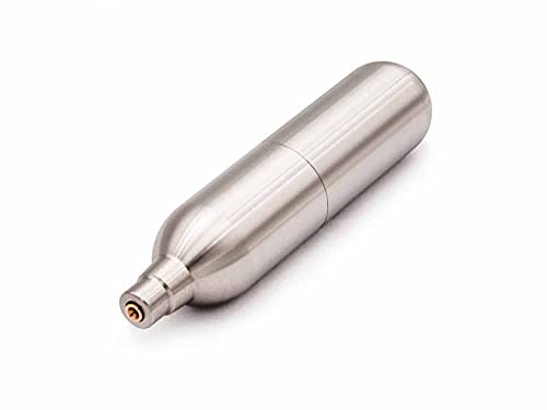 Aols Cartucho De Co2 Recargável 12 Gramas Para Airsoft Airsoft Industry - Bombas de hardware - co2, recarregável, 12 gramas, inoxidável