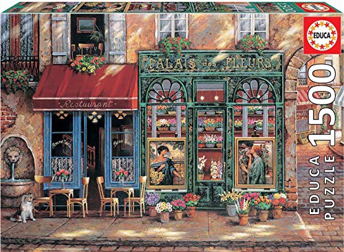 Puzzle EDUCA BORRAS Palais des Fleurs (1500 peças) Educa Borrás - Quebra-cabeças de encaixar - 1500 peças, personagens, adultos