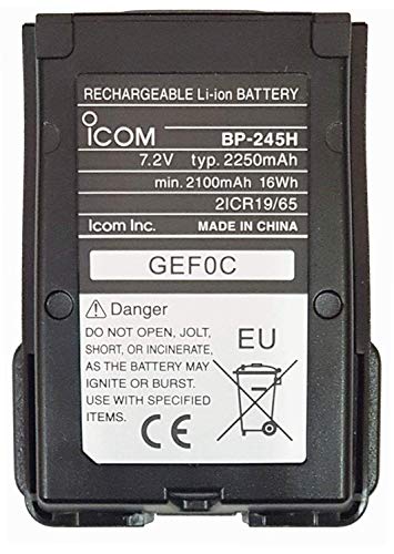 Bateria ICY BOX BP-245H (Para Notebook - 2200 mAh - Preto) ICOM - Acessórios de rádio de comunicação - recarregável, litio, 2200 mAh, notebook