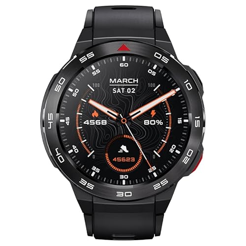 Smartwatch MIBRO GS Pro (Bluetooth - Preto) mibro - Relógios - smartwatch, mibro gs pro, bluetooth, preto, amoled, 1/4 polegadas