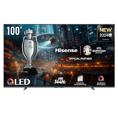 TV HISENSE 100E7NQ (QLED - 100'' - 108 cm - 4K Ultra HD) Hisense - Áudio - qled, 100 polegadas, 4k ultra hd