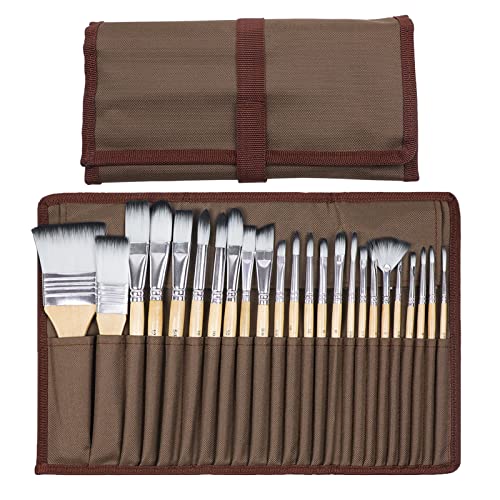 Conjunto de Pincéis ARTECHO (24 Un - Multicor) Artecho - Ferramentas de medição e marcação de artesanato - conjunto, pincéis, artecho, multicor