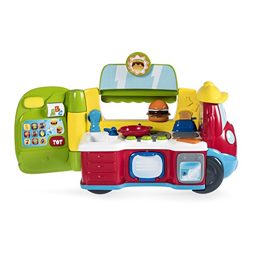 Brinquedo Educativo CHICCO 0074166000300 Chicco - Caminhões de brinquedo & veículos de construção - brinquedo educativo, centro atividades bilingue, cozinha completa, atividades manuais, acessórios cozinhar, números palavras alimentos