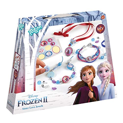 Kit de bijuteria para crianças SPIN MASTER Frozen TOTUM - Kits para fazer joias - frozen, pulseira, acessórios, crianças
