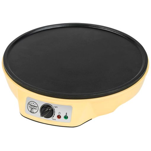 Máquina de Crepes BESTRON ASW602 (1 Crepes - 1000 W) Bestron - Torradeiras e grelhadores - 1000 W, antideslizante, branco