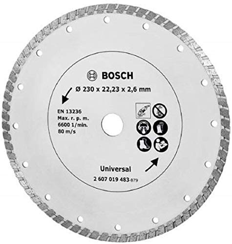 Disco de Corte BOSCH Ø 23 cm para Rebarbadora T 318 Bosch Home and Garden - Lâminas de serra - diamètre 23 cm, compatível Bosch, discos diamantes, largura corte 2,6 mm