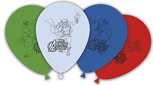 Pacote de 8 balões insufláveis AVENGERS Age of Ultron Marvel - Balões - avengers, age of ultron, balões insufláveis, conjunto de 8