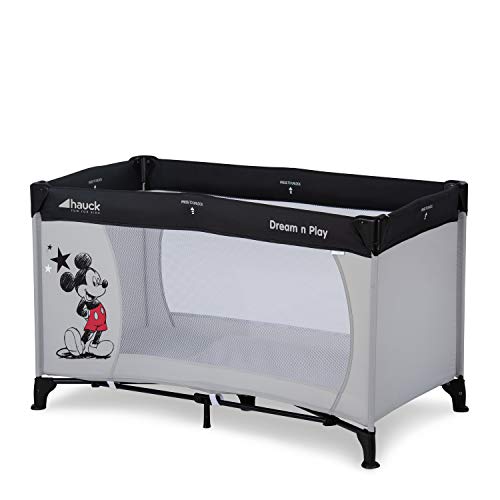 Parque para bebé Hauck Dream N Play | Cinzento (Cama e Berço) Hauck - Parques infantis - cinzento, portátil, 120x60 cm, brinquedo