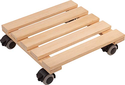 Rodas com Placas METAFRANC 825280 (Castanho - PVC) METAFRANC - Móveis de exterior - castanho, pvc