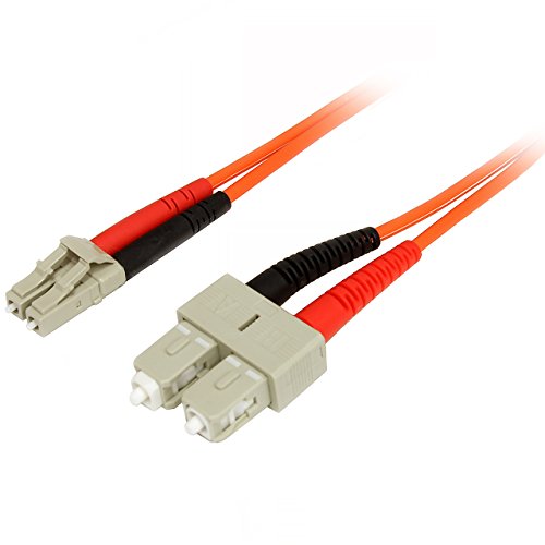 cabo de fibra ótica StarTech.com FIBLCLC5 5 m LC Laranja STARTECH.COM - Fios e cabos elétricos - 5 m, lc lc, laranja, fibras multimodo