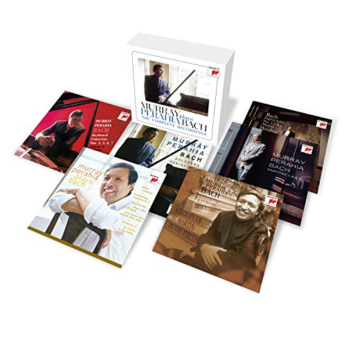 Murray Perahia - Plays Bach (The Complete Recordings) (8 CDs) SONY CLASSICAL - Música e gravações de som - murray perahia, bach, gravações completas, 8 CDs