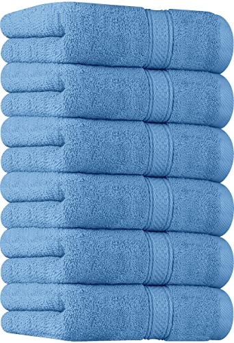Toalhas de Mão UTOPIA TOWELS Azul Elétrico (Algodão - 41x71cm) Utopia Towels - Toalhas de banho e panos de limpeza - algodão, azul elétrico, 41x71cm