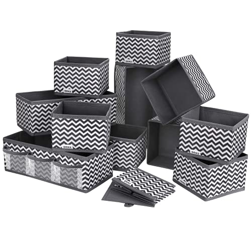 Caixa de Arrumação DIMJ 3D (12 Un - Poliéster) joyoldelf - Organizadores de gavetas para casa - caixa, arrumação, dimj, 3D, poliéster