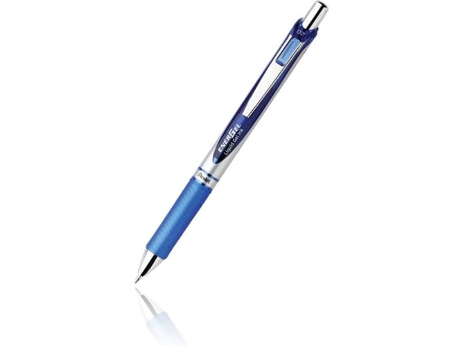 Caneta de Gel PENTEL Rollerball Energel XM Click (Azul) Pentel - Canetas - gel, traço médio, base água, cilíndrico