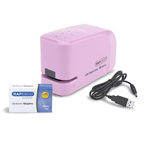 Agrafador RAPESCO 1451 626EL (Bateria - 1000 agrafos) Rapesco - Agrafadores - agravador, rapesco, 1451, 626el, bateria, 1000 agrafos