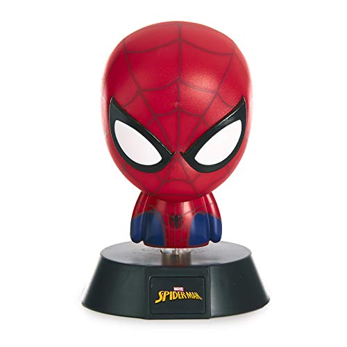 Figura PALADONE Icon Collection - Spiderman PALADONE - Luzes noturnas e iluminação ambiente - figura, Spiderman, pvc, iluminada, caixa de colecionador