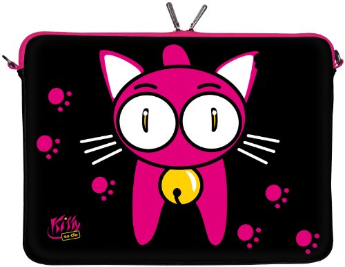 Capa Tablet KITTY TO GO LS133-10 (Universal - 9.7'' - Rosa) Digittrade - Capas e adesivos para computador - 9.7 polegadas, fecho magnético, neopreno, universal