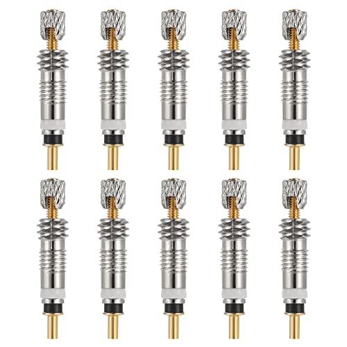 Tao Pipe 10 Peças Nucleo De Válvula Presta Obus tao pipe - Peças de automóveis - 10 peças, válvula presto, cobrindo, 5mm