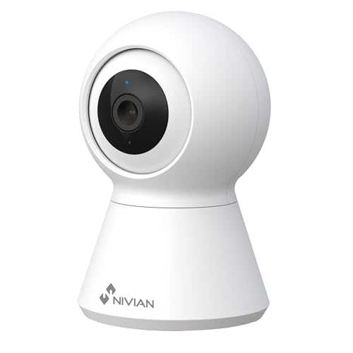 Câmara de Vigilância NIVIAN Dome 360º Wifi 4Mp Half Nivian - Câmeras de vigilância - wifi, 4MP, 360º, domo